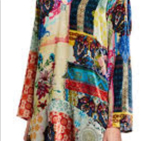 Johnny Was Gigi Velvet Patchwork Tunic - Picture 3 of 10
